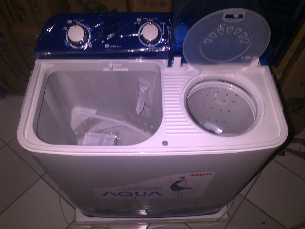 perawatan mesin cuci 2 tabung
